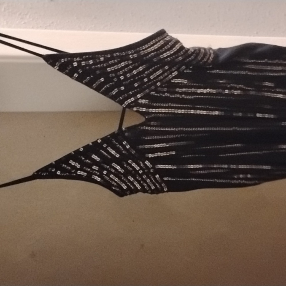 FREE PEOPLE INTIMATELY HERE SHE IS EMBELLISHED MINI SLIP DRESS SIZE MEDIUM